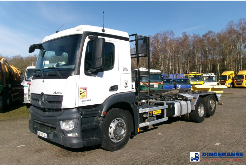 Mercedes-Benz Antos 2543 6x2 Euro 6 Marrel container hook 18t - شاحنة ذات خطاف: صورة 5 Mercedes-Benz Antos 2543 6x2 Euro 6 Marrel container hook 18t - شاحنة ذات خطاف: صورة 5