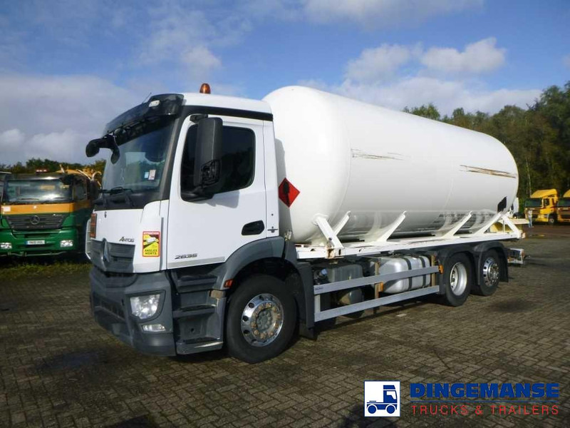 Mercedes-Benz Antos 2635 6x2 gas tank 28 m3 - شاحنة صهريج: صورة 1 Mercedes-Benz Antos 2635 6x2 gas tank 28 m3 - شاحنة صهريج: صورة 1