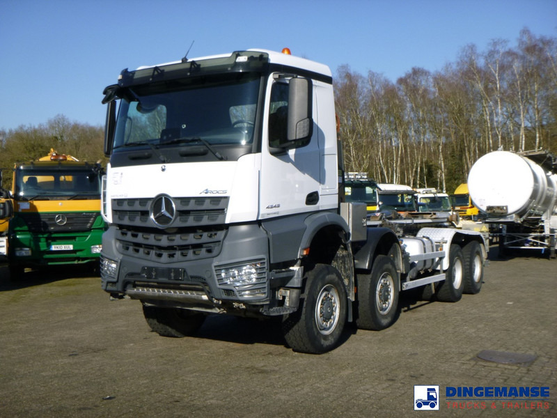 Mercedes-Benz Arocs 4545 8x8 AJK container hook 25 t - شاحنة ذات خطاف: صورة 5 Mercedes-Benz Arocs 4545 8x8 AJK container hook 25 t - شاحنة ذات خطاف: صورة 5