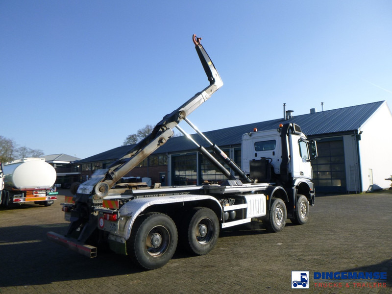 Mercedes-Benz Arocs 4545 8x8 AJK container hook 25 t - شاحنة ذات خطاف: صورة 4 Mercedes-Benz Arocs 4545 8x8 AJK container hook 25 t - شاحنة ذات خطاف: صورة 4