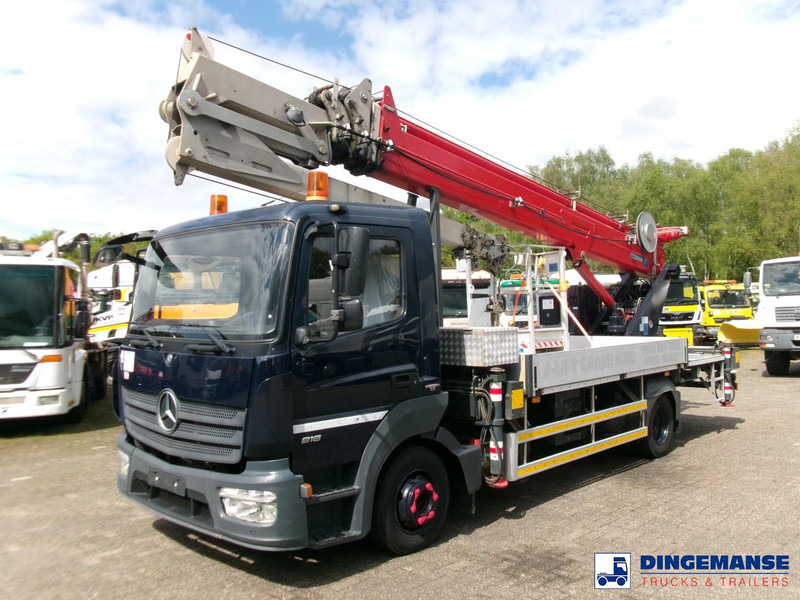 Mercedes-Benz Atego 816 4x2 Bocker AK 32/1500 SPS crane - شاحنة كرين: صورة 1 Mercedes-Benz Atego 816 4x2 Bocker AK 32/1500 SPS crane - شاحنة كرين: صورة 1