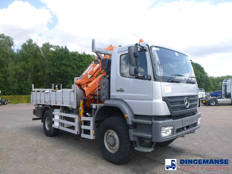 Mercedes-Benz Axor 1829 4x4 RHD + Atlas 85.2 A5L - شاحنة كرين: صورة 2 Mercedes-Benz Axor 1829 4x4 RHD + Atlas 85.2 A5L - شاحنة كرين: صورة 2