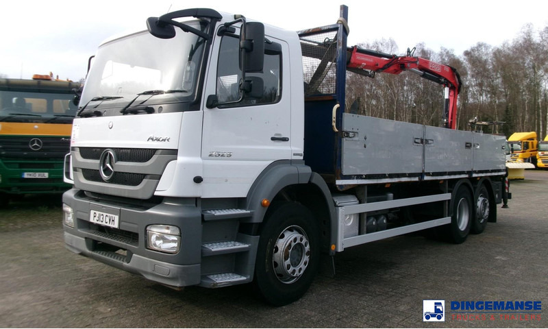 Mercedes-Benz Axor 2529 6x2 RHD + Fassi F110 crane - شاحنة كرين: صورة 1 Mercedes-Benz Axor 2529 6x2 RHD + Fassi F110 crane - شاحنة كرين: صورة 1
