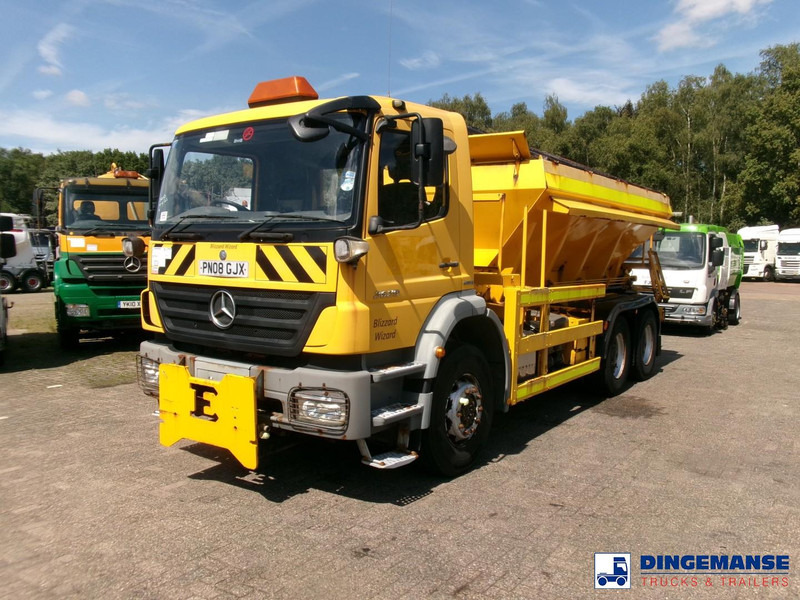 Mercedes-Benz Axor 2629 6x4 RHD gritter / salt spreader - جرافة ثلج: صورة 1 Mercedes-Benz Axor 2629 6x4 RHD gritter / salt spreader - جرافة ثلج: صورة 1