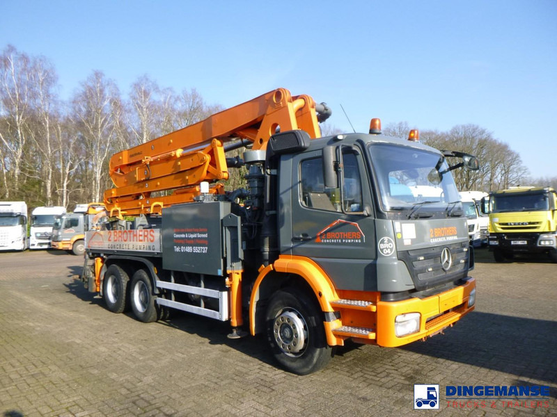 Mercedes-Benz Axor 2633 6x4 RHD Sermac SCL 130 concrete pump 32 m - مضخة خرسانة: صورة 2 Mercedes-Benz Axor 2633 6x4 RHD Sermac SCL 130 concrete pump 32 m - مضخة خرسانة: صورة 2