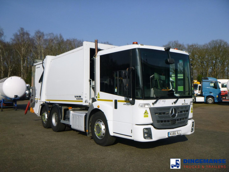 Mercedes-Benz Econic 2630 6x2 RHD Faun refuse truck - شاحنة النفايات: صورة 2 Mercedes-Benz Econic 2630 6x2 RHD Faun refuse truck - شاحنة النفايات: صورة 2