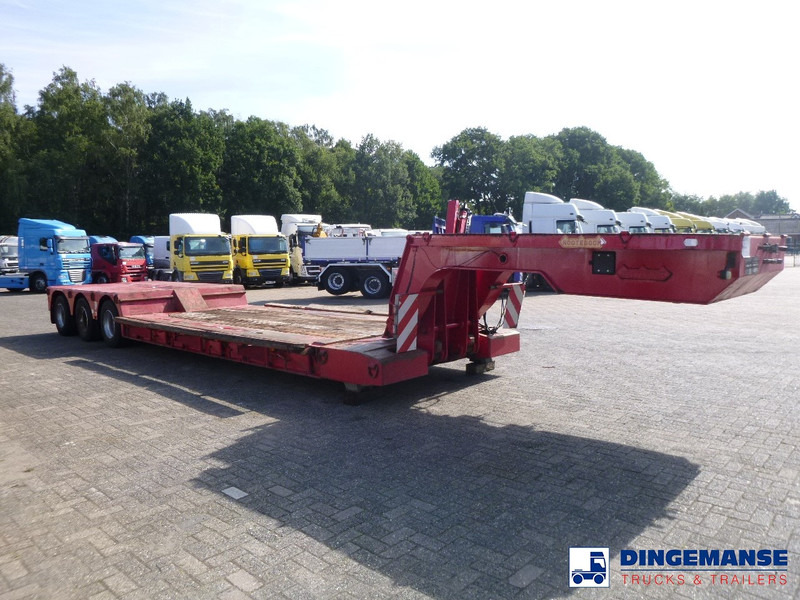 Nooteboom 3-axle lowbed trailer OSDAZ-56 - عربة منخفضة مسطحة نصف مقطورة: صورة 4 Nooteboom 3-axle lowbed trailer OSDAZ-56 - عربة منخفضة مسطحة نصف مقطورة: صورة 4