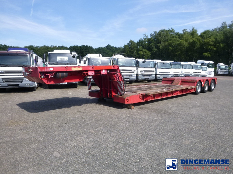 Nooteboom 3-axle lowbed trailer OSDAZ-56 - عربة منخفضة مسطحة نصف مقطورة: صورة 3 Nooteboom 3-axle lowbed trailer OSDAZ-56 - عربة منخفضة مسطحة نصف مقطورة: صورة 3