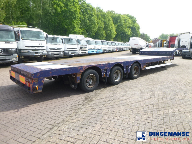 عربة منخفضة مسطحة نصف مقطورة Nooteboom 3-axle semi-lowbed trailer OSDS-48-03V / ext. 15 m: صورة 8
