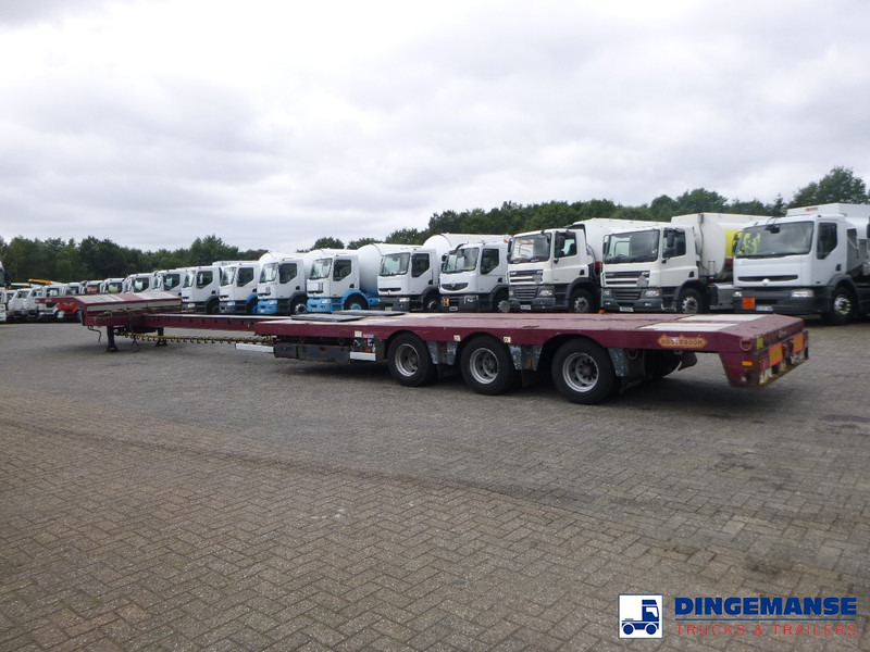 Nooteboom 3-axle semi-lowbed trailer extendable 14.5 m + ramps - عربة منخفضة مسطحة نصف مقطورة: صورة 3 Nooteboom 3-axle semi-lowbed trailer extendable 14.5 m + ramps - عربة منخفضة مسطحة نصف مقطورة: صورة 3