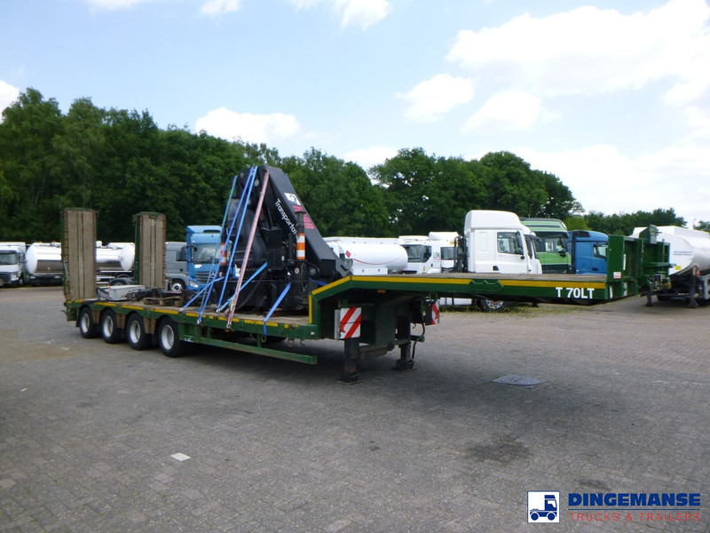 Nooteboom 4-axle lowbed trailer 73t OSD-73 - عربة منخفضة مسطحة نصف مقطورة: صورة 2 Nooteboom 4-axle lowbed trailer 73t OSD-73 - عربة منخفضة مسطحة نصف مقطورة: صورة 2