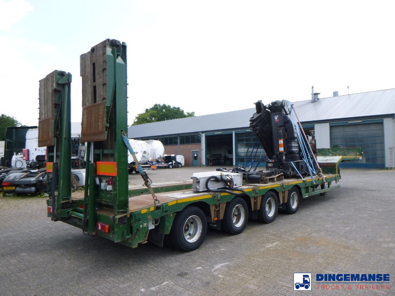 Nooteboom 4-axle lowbed trailer 73t OSD-73 - عربة منخفضة مسطحة نصف مقطورة: صورة 4 Nooteboom 4-axle lowbed trailer 73t OSD-73 - عربة منخفضة مسطحة نصف مقطورة: صورة 4