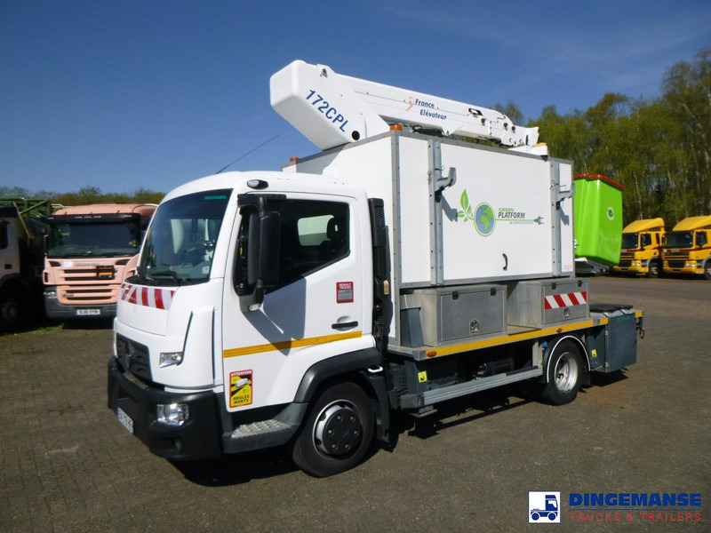 Renault D 7.5 4x2 France Elevateur manlift 172 CPL - رافعة سلة تلسكوبية: صورة 1 Renault D 7.5 4x2 France Elevateur manlift 172 CPL - رافعة سلة تلسكوبية: صورة 1