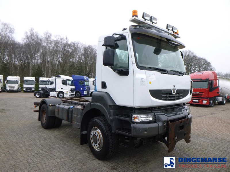 Renault Kerax 380 DXI 4x4 Euro 5 chassis + PTO - شاحنة هيكل كابينة: صورة 2 Renault Kerax 380 DXI 4x4 Euro 5 chassis + PTO - شاحنة هيكل كابينة: صورة 2