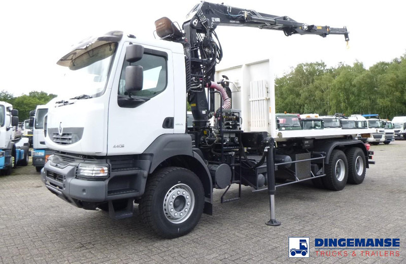 Renault Kerax 440 dxi 6x4 + Hiab 1620Z 80 + XR21S cont. hook - شاحنة كرين: صورة 1 Renault Kerax 440 dxi 6x4 + Hiab 1620Z 80 + XR21S cont. hook - شاحنة كرين: صورة 1