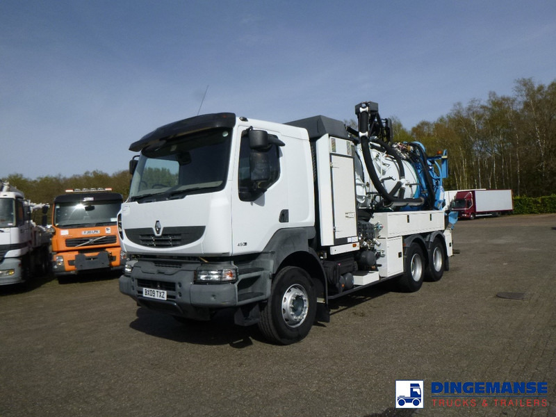 Renault Kerax 450 dxi 6x4 RHD Rivard vacuum tank 11.9 m3 - شاحنة الشفط: صورة 1 Renault Kerax 450 dxi 6x4 RHD Rivard vacuum tank 11.9 m3 - شاحنة الشفط: صورة 1