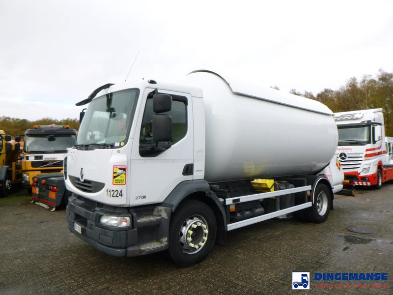 Renault Midlum 270 4x2 gas tank 20.3 m3 - شاحنة صهريج: صورة 1 Renault Midlum 270 4x2 gas tank 20.3 m3 - شاحنة صهريج: صورة 1
