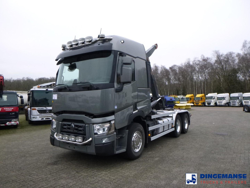 Renault T 480 6x2 Euro 6 container hook - شاحنة ذات خطاف: صورة 1 Renault T 480 6x2 Euro 6 container hook - شاحنة ذات خطاف: صورة 1