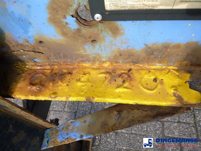 نصف مقطورة لنقل الحاويات SDC 3-axle container trailer 20-30 ft + ADR: صورة 7 نصف مقطورة لنقل الحاويات SDC 3-axle container trailer 20-30 ft + ADR: صورة 7