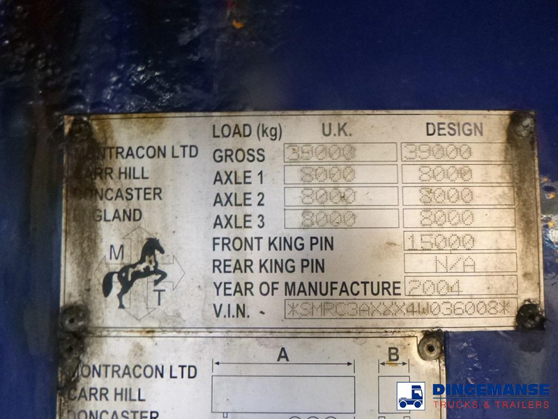 نصف مقطورة مسطحة SDC Stack - 3 x platform trailer 13.6 m / 39 t: صورة 11 نصف مقطورة مسطحة SDC Stack - 3 x platform trailer 13.6 m / 39 t: صورة 11