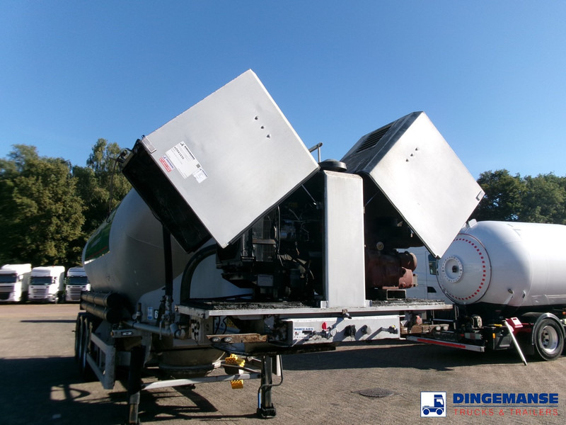 نصف مقطورة صهريج SPITZER Powder tank alu 37 m3 / 1 comp + compressor: صورة 17