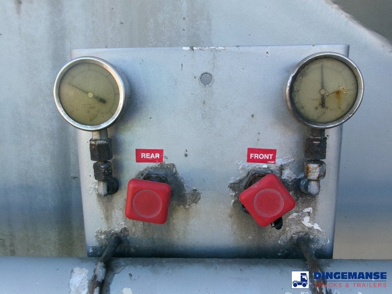نصف مقطورة صهريج SPITZER Powder tank alu 37 m3 / 1 comp + compressor: صورة 16
