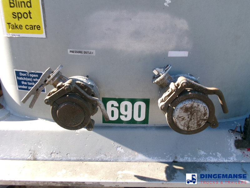 نصف مقطورة صهريج SPITZER Powder tank alu 37 m3 / 1 comp + compressor: صورة 14