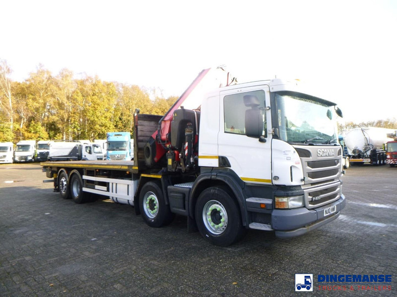 Scania P 400 8X2 RHD + Fassi F600 - شاحنة كرين: صورة 2 Scania P 400 8X2 RHD + Fassi F600 - شاحنة كرين: صورة 2