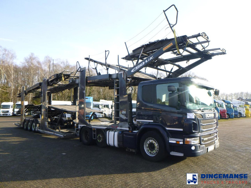 Scania P 410 6x2 RHD Rolfo car transporter - شاحنة نقل سيارات شاحنة: صورة 2 Scania P 410 6x2 RHD Rolfo car transporter - شاحنة نقل سيارات شاحنة: صورة 2