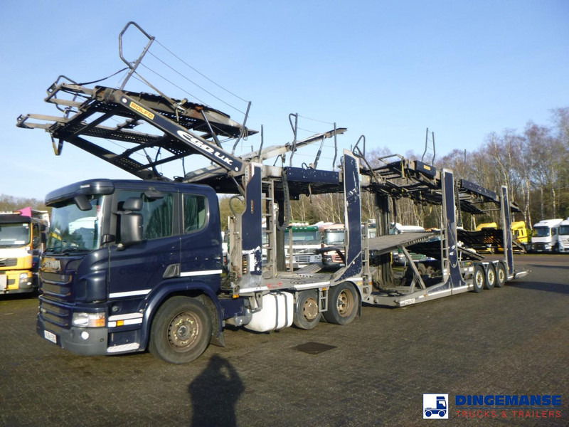 Scania P 410 6x2 RHD Rolfo car transporter - شاحنة نقل سيارات شاحنة: صورة 1 Scania P 410 6x2 RHD Rolfo car transporter - شاحنة نقل سيارات شاحنة: صورة 1
