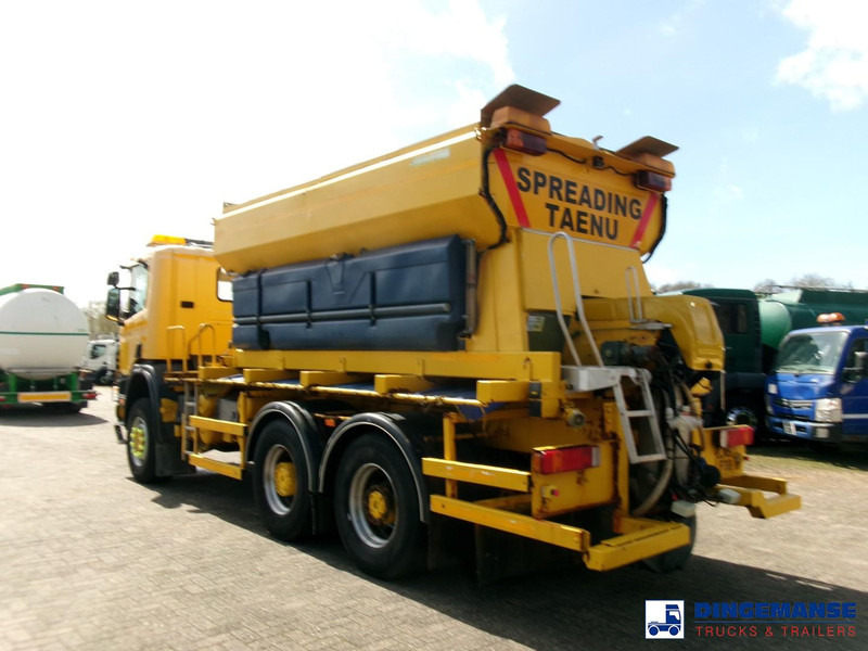 Scania P114-340 CB 6X6 RHD gritter / snow plough - جرافة ثلج: صورة 4 Scania P114-340 CB 6X6 RHD gritter / snow plough - جرافة ثلج: صورة 4