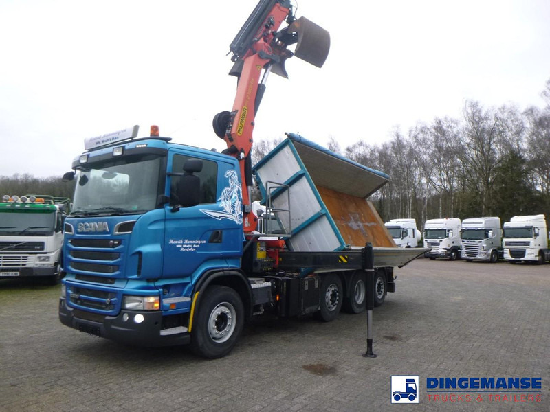 Scania R 500 8X2 tipper + Palfinger PK27001 EHD - شاحنة كرين: صورة 5 Scania R 500 8X2 tipper + Palfinger PK27001 EHD - شاحنة كرين: صورة 5