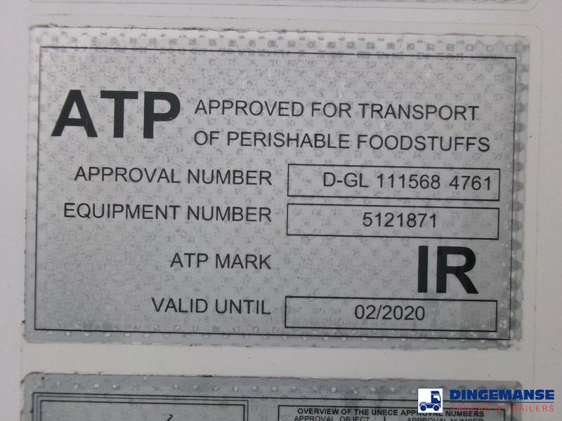 Schmitz Cargobull Frigo trailer + Carrier Vector 1350 Schmitz Cargobull Frigo trailer + Carrier Vector 1350: صورة 16 Schmitz Cargobull Frigo trailer + Carrier Vector 1350 Schmitz Cargobull Frigo trailer + Carrier Vector 1350: صورة 16