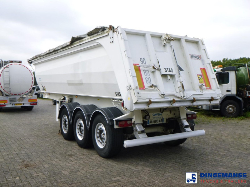 Stas Tipper trailer alu 25.5 m3 + tarpaulin - قلابة نصف مقطورة نصف مقطورة قلابة: صورة 3 Stas Tipper trailer alu 25.5 m3 + tarpaulin - قلابة نصف مقطورة نصف مقطورة قلابة: صورة 3