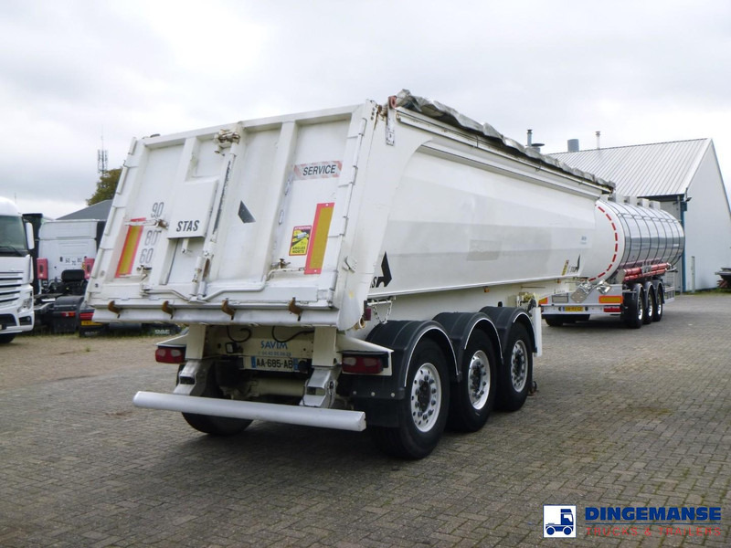 Stas Tipper trailer alu 25.5 m3 + tarpaulin - قلابة نصف مقطورة نصف مقطورة قلابة: صورة 4 Stas Tipper trailer alu 25.5 m3 + tarpaulin - قلابة نصف مقطورة نصف مقطورة قلابة: صورة 4