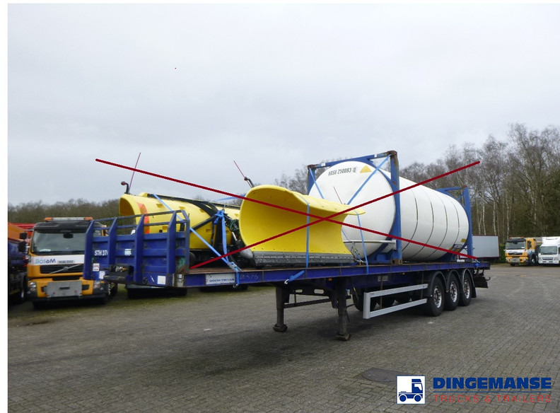 Tirsan 3 axle Platform trailer - نصف مقطورة مسطحة: صورة 1 Tirsan 3 axle Platform trailer - نصف مقطورة مسطحة: صورة 1