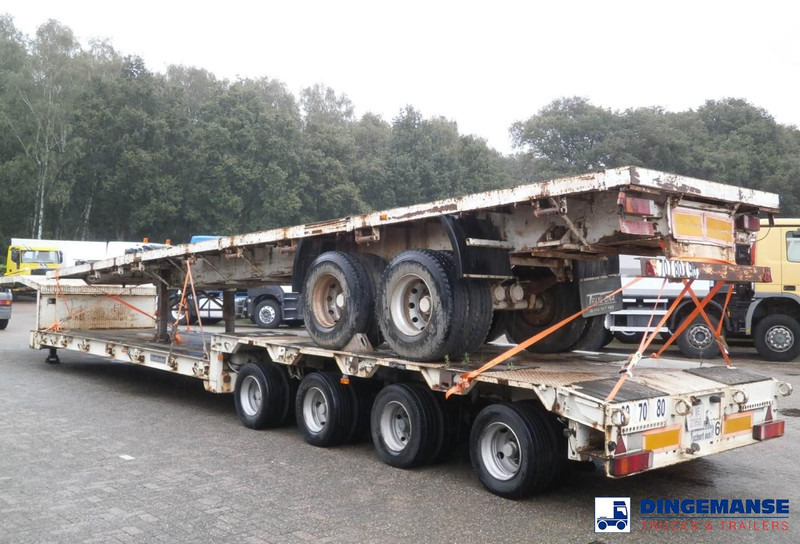 Traylona 2-axle platform trailer 39000KG / Extendable 19M - عربة منخفضة مسطحة نصف مقطورة: صورة 4 Traylona 2-axle platform trailer 39000KG / Extendable 19M - عربة منخفضة مسطحة نصف مقطورة: صورة 4