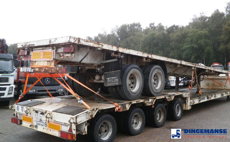 Traylona 2-axle platform trailer 39000KG / Extendable 19M - عربة منخفضة مسطحة نصف مقطورة: صورة 3 Traylona 2-axle platform trailer 39000KG / Extendable 19M - عربة منخفضة مسطحة نصف مقطورة: صورة 3