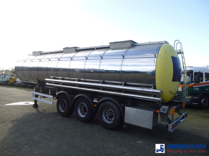 Van Hool Chemical tank inox 30 m3 / 1 comp - مقطورة صهريج: صورة 3 Van Hool Chemical tank inox 30 m3 / 1 comp - مقطورة صهريج: صورة 3