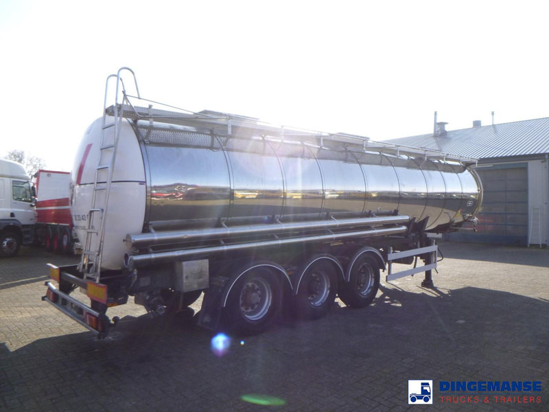 Van Hool Chemical tank inox 30 m3 / 1 comp - نصف مقطورة صهريج: صورة 4 Van Hool Chemical tank inox 30 m3 / 1 comp - نصف مقطورة صهريج: صورة 4