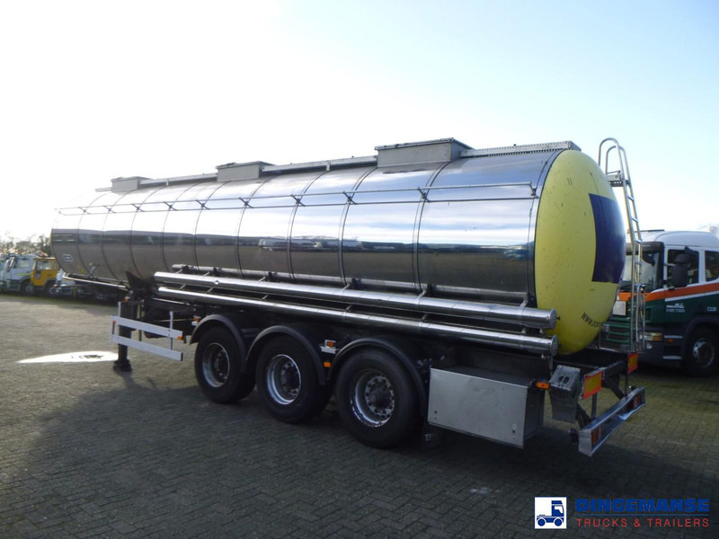 Van Hool Chemical tank inox 30 m3 / 3 comp - مقطورة صهريج: صورة 3 Van Hool Chemical tank inox 30 m3 / 3 comp - مقطورة صهريج: صورة 3