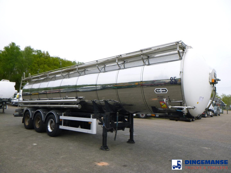 Van Hool Chemical tank inox L4BH 30 m3 / 3 comp - نصف مقطورة صهريج: صورة 2 Van Hool Chemical tank inox L4BH 30 m3 / 3 comp - نصف مقطورة صهريج: صورة 2