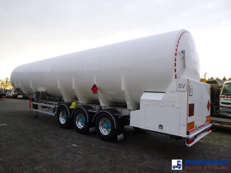 Van Hool Cryogenic tank inox 58.6 m3 / 1 comp / R10,4BN (methane/argon/nitrogen) - نصف مقطورة صهريج: صورة 3 Van Hool Cryogenic tank inox 58.6 m3 / 1 comp / R10,4BN (methane/argon/nitrogen) - نصف مقطورة صهريج: صورة 3