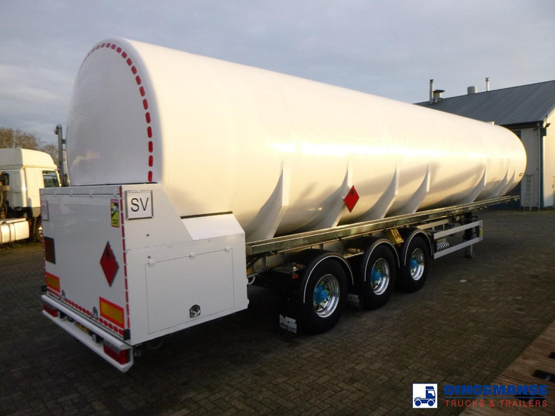 Van Hool Cryogenic tank inox 58.6 m3 / 1 comp / R10,4BN (methane/argon/nitrogen) - نصف مقطورة صهريج: صورة 4 Van Hool Cryogenic tank inox 58.6 m3 / 1 comp / R10,4BN (methane/argon/nitrogen) - نصف مقطورة صهريج: صورة 4