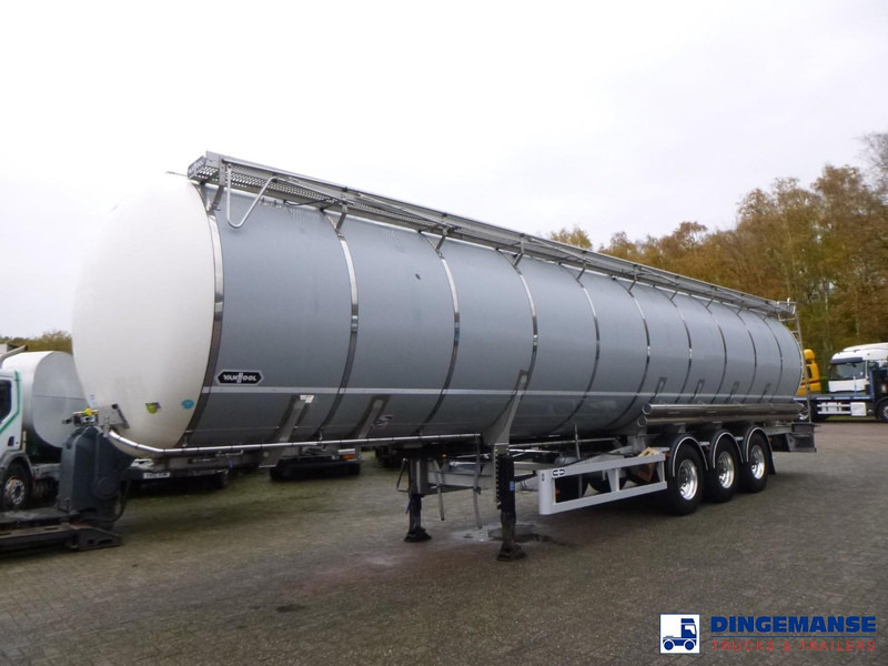Van Hool Food tank inox 62 m3 / 3 comp - نصف مقطورة صهريج: صورة 1 Van Hool Food tank inox 62 m3 / 3 comp - نصف مقطورة صهريج: صورة 1