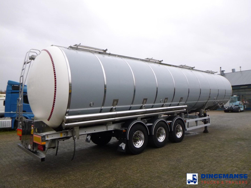 Van Hool Food tank inox 62 m3 / 3 comp - نصف مقطورة صهريج: صورة 4 Van Hool Food tank inox 62 m3 / 3 comp - نصف مقطورة صهريج: صورة 4