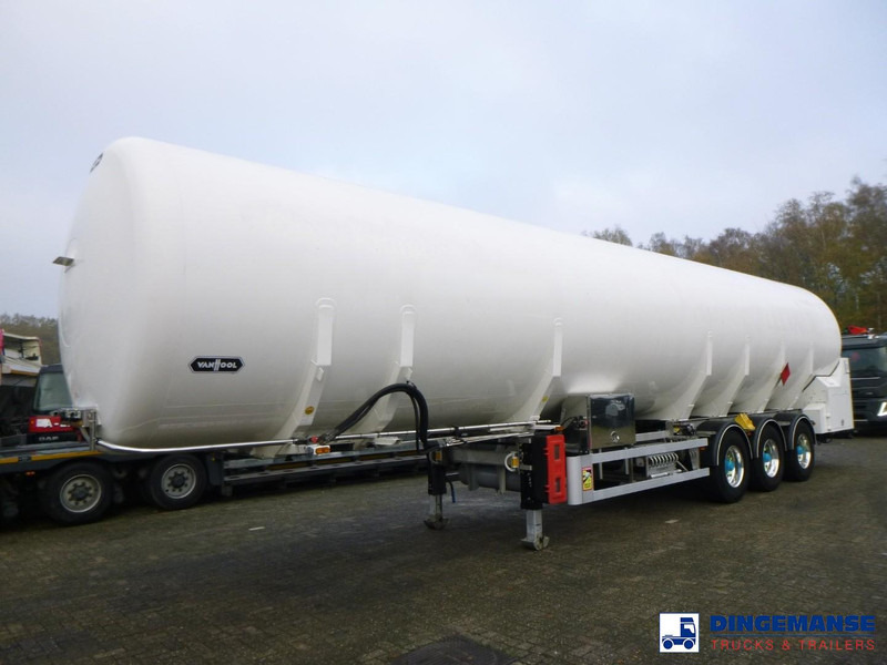 Van Hool LNG tank inox 58.6 m3 / 1 comp R10,4BN - نصف مقطورة صهريج: صورة 1 Van Hool LNG tank inox 58.6 m3 / 1 comp R10,4BN - نصف مقطورة صهريج: صورة 1