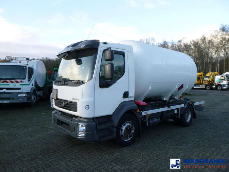 Volvo FL 260 4x2 gas tank 13.9 m3 - شاحنة صهريج: صورة 1 Volvo FL 260 4x2 gas tank 13.9 m3 - شاحنة صهريج: صورة 1