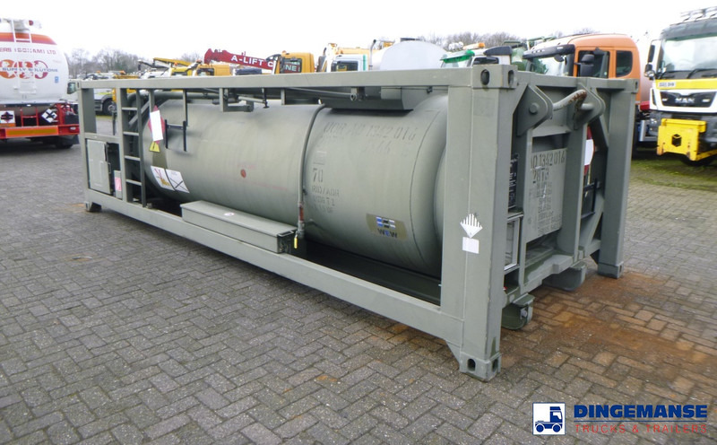 WEW (Westerwälder Eisenwerk) Fuel (kerosene, diesel) tank container 20 ft. inox 10 m3 / 1 comp + pump - خزان تخزين: صورة 4 WEW (Westerwälder Eisenwerk) Fuel (kerosene, diesel) tank container 20 ft. inox 10 m3 / 1 comp + pump - خزان تخزين: صورة 4