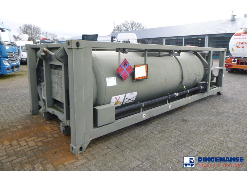 WEW (Westerwälder Eisenwerk) Fuel (kerosene, diesel) tank container 20 ft. inox 10 m3 / 1 comp + pump - خزان تخزين: صورة 3 WEW (Westerwälder Eisenwerk) Fuel (kerosene, diesel) tank container 20 ft. inox 10 m3 / 1 comp + pump - خزان تخزين: صورة 3